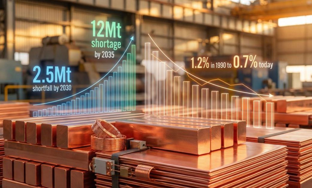 Copper supply chain and industrial logistics corridor